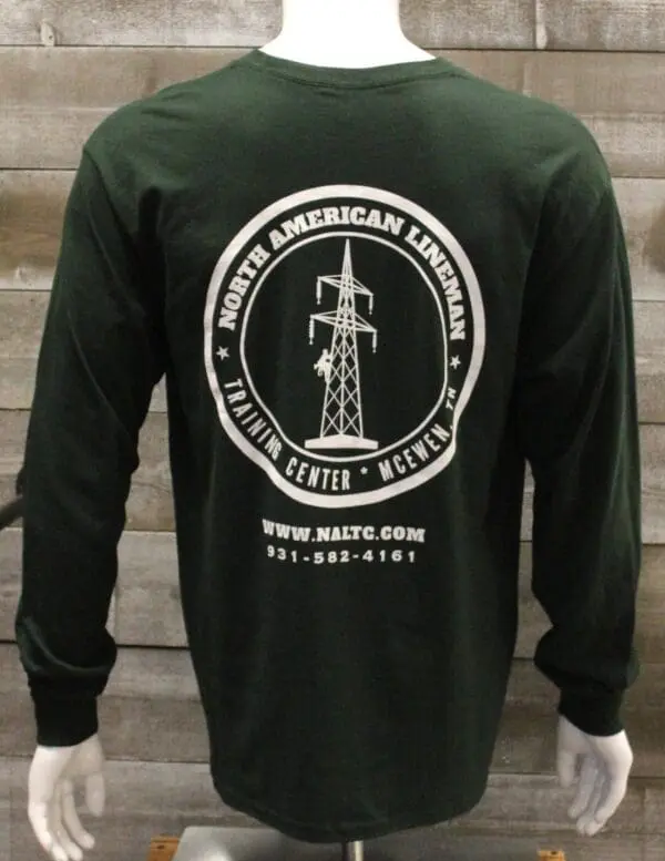 LS shirt forest green - Image 2