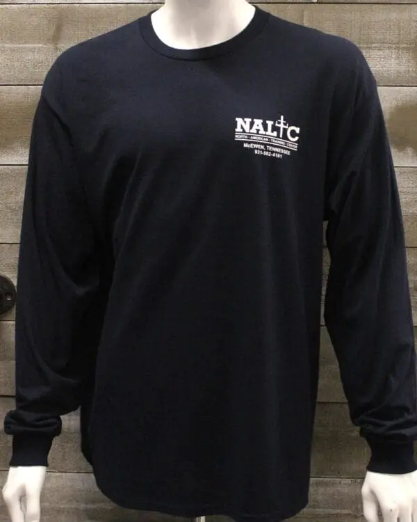 LS shirt navy