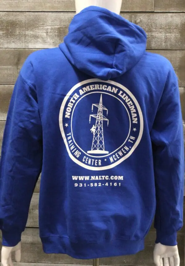 Hoodie royal blue - Image 2