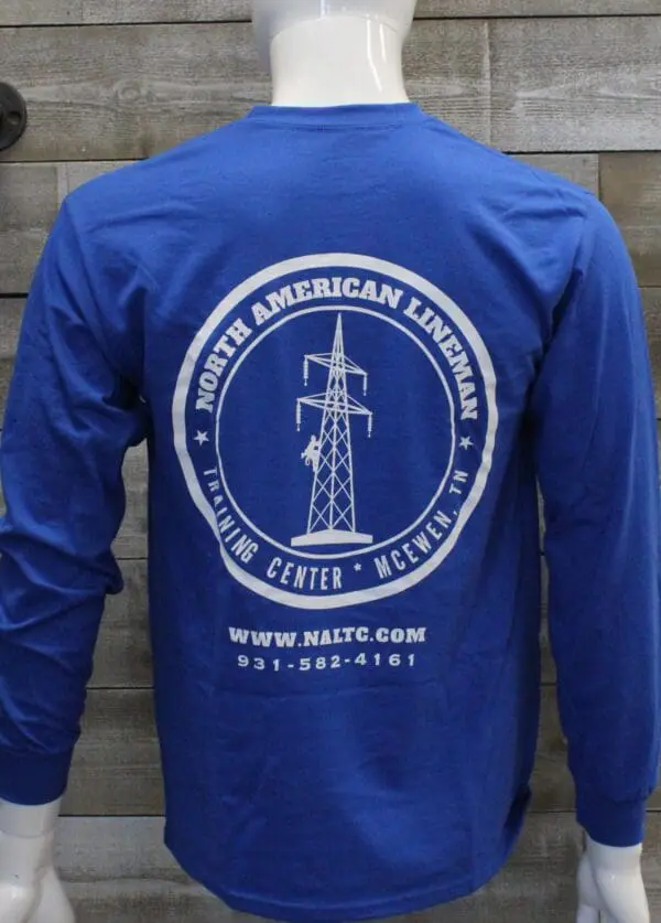 LS shirt royal blue - Image 2