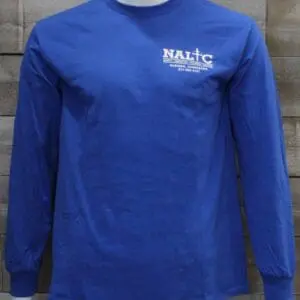 LS shirt royal blue