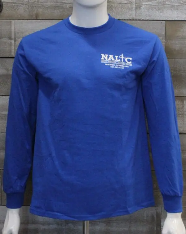 LS shirt royal blue