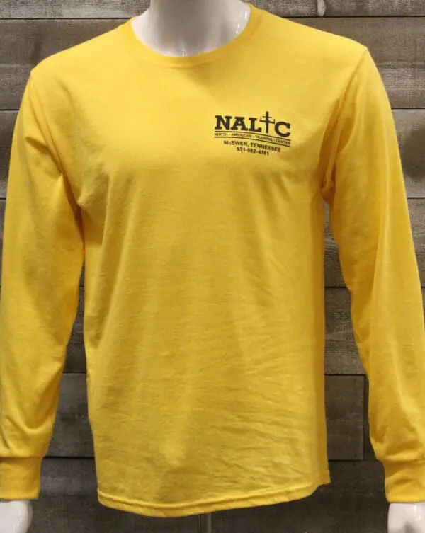 LS shirt yellow
